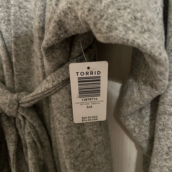Torrid Gray Super Soft Sleepwear - Picture 4 of 4